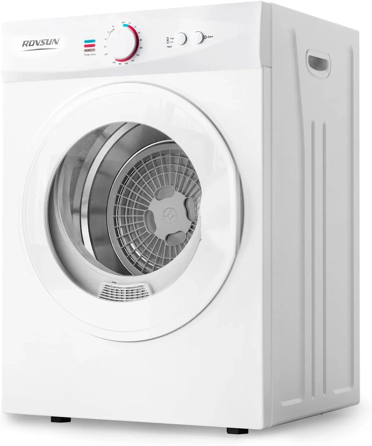 ROVSUN 110V Portable Clothes Dryer, High End Laundry Front Load Tumble Dryer Machine