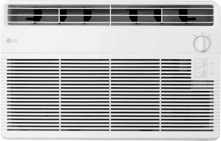 LG 6,000 BTU Window Air Conditioner, 115V, Cools 250 Sq.Ft. for Bedroom, Den