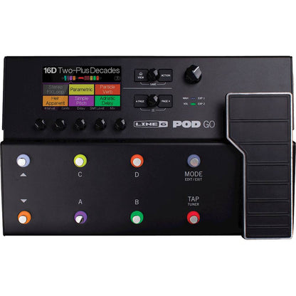 Line 6 - POD Go Guitar Processor - Black