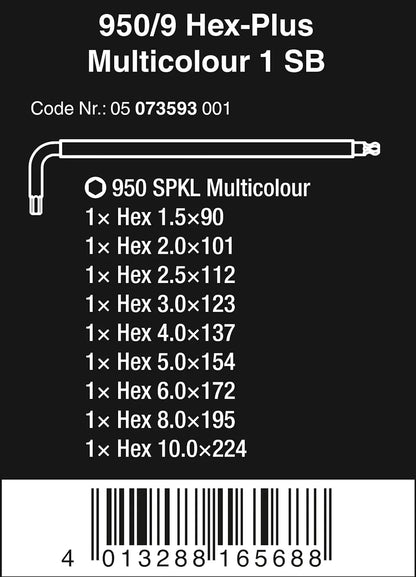 5003594001 8100 SB 2 Zyklop 3/8" Metric Ratchet Set ( Piece of 43)