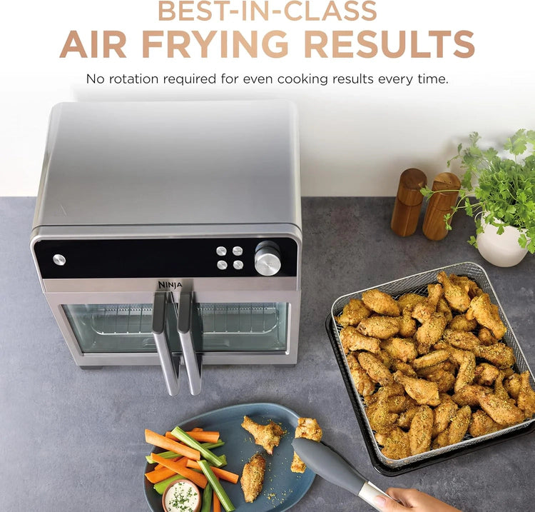 Ninja | French Door Premier | Air Fryer, Convection Oven, Toaster | 5-qt Air Fry Basket