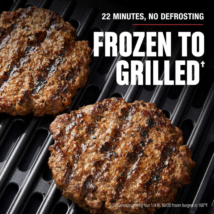 George Foreman Beyond Grill锟?7-in-1 Electric Indoor Grill with Air Fry Technology, MCAFD800D, Black, Large