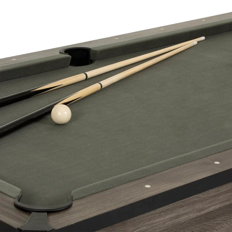 7' 3-in-1 Combination Table Includes Billiards, Table Tennis, & Dining Table