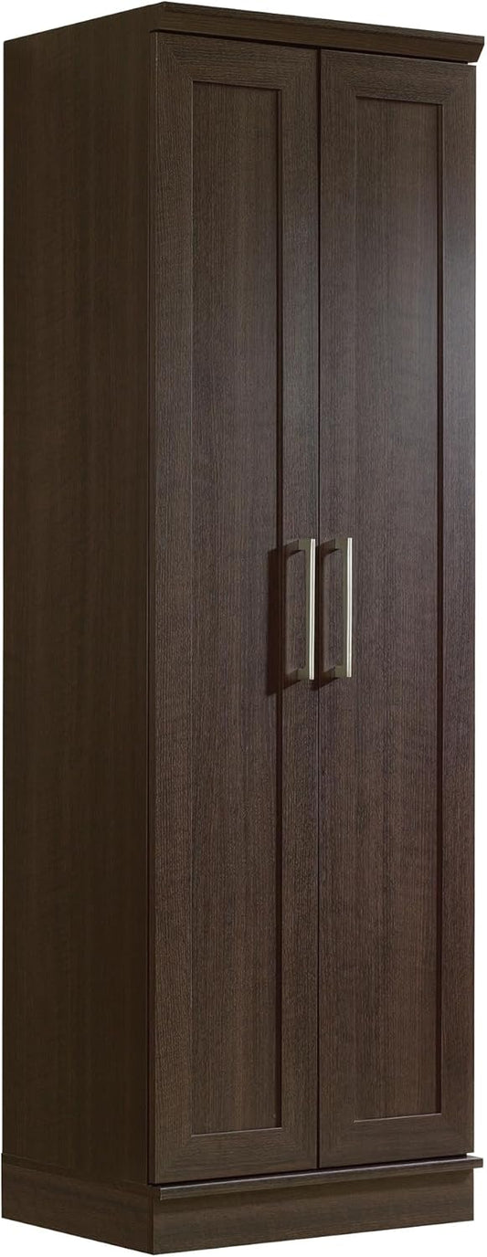 Sauder HomePlus Storage Cabinet/ Pantry cabinets, Soft White finish