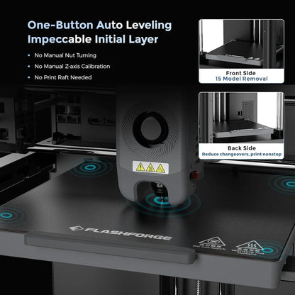 Adventurer 5M 3D Printer with Fully Auto Leveling