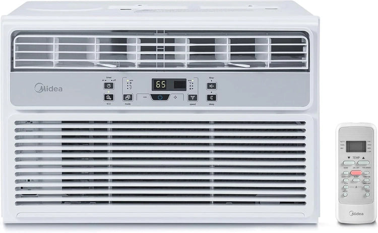 Midea 6,000 BTU Window Air Conditioner, 3-in-1 Cool/Fan/Dehumidifier Window AC Unit