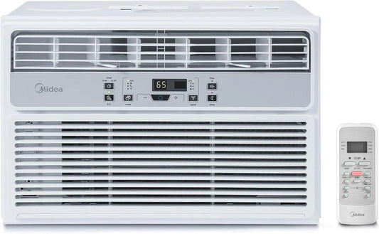 Midea 6,000 BTU Window Air Conditioner, 3-in-1 Cool/Fan/Dehumidifier Window AC Unit