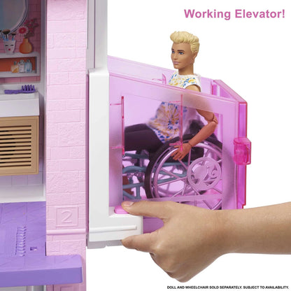 Barbie DreamHouse Playset with 10 Play Areas 75+ Furniture & Accessories Lights & Sounds