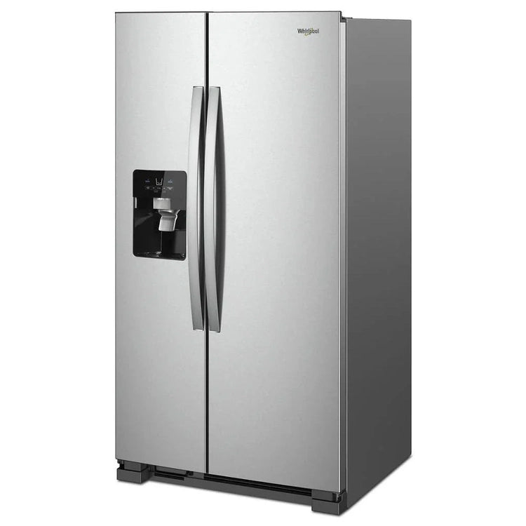 2025 36-Inch Wide Side-By-Side Refrigerator - 24 Cu. ft. Stainless Steel