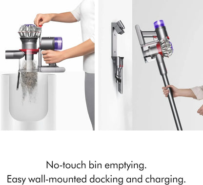 Dyson V8 Cordless Vacuum, Cleans Hard Floors and Carpets, Detangles, Converts to Handheld, 115AW, 2 Power Modes, Up to 40 Minutes鹿