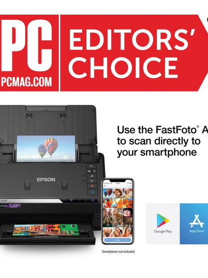 2025 FastFoto FF-680W Wireless High-speed Photo Scanning System – Black