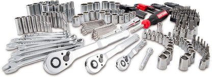 262-Piece Mechanic Tool Set, Master Socket Set with 3-Drawer VERSASTACK Tool Box, SAE/Metric Set