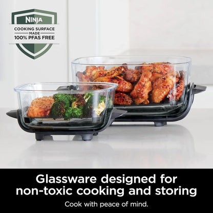 Ninja Crispi 4-in-1 Portable Glass Air Fryer Cooking System