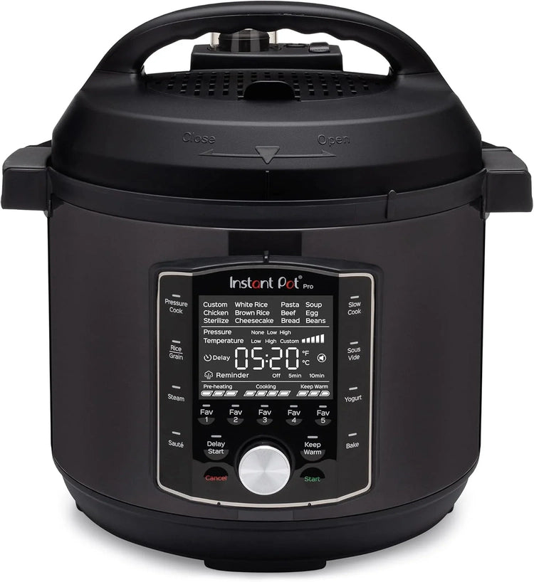 Instant Pot Pro 10-in-1 Pressure Cooker, Slow Cooker, Rice/Grain Cooker, Steamer