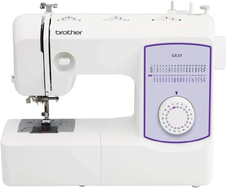 Brother sewing machine, GX37, 37 built-in stitches, 6 sewing feet included
