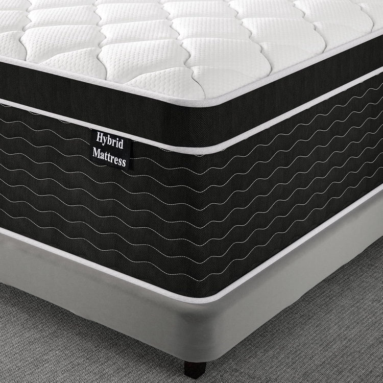 Full Size Mattress, 10 Inch Full Size Mattress in a Box, Medium Plush Hybrid Mattress