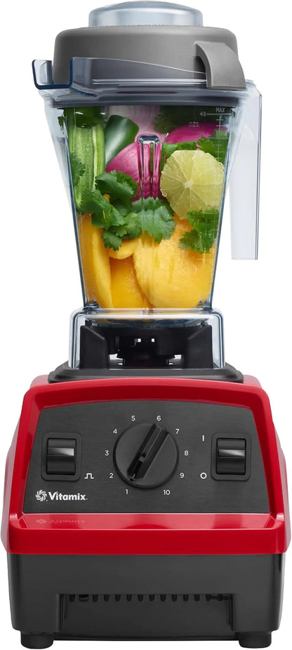 Vitamix Explorian E310 Blender, Professional-GradeKitchen Blender for Smoothies, Soups, Juices and More, 10-Speed, Stainless Steel Blades, Self-Cleaning Kitchen Appliance, 48 Oz Container, Black