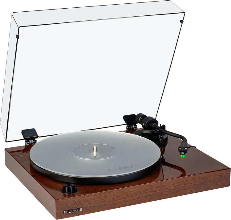 Fluance RT81+ Vinyl Turntable, VM95E Cartridge, Walnut