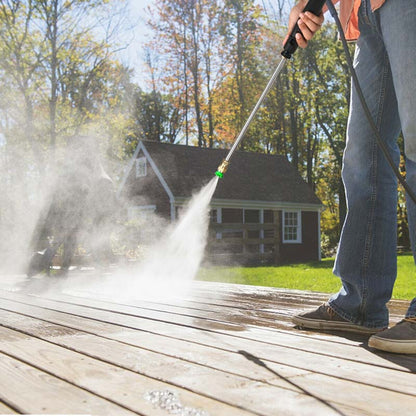 3500PSI Electric Pressure Washer 1800W 2.6 GPM Portable Electric Power Washer with 4 Nozzles
