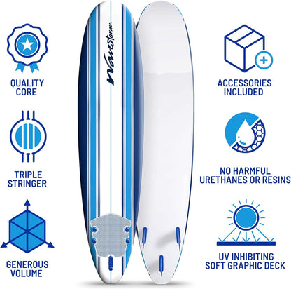 2025 Wavestorm 8ft Classic Longboard