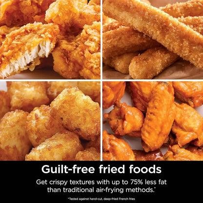 Ninja Air Fryer Pro 5-quart 4-in-1 air fryer that air fries bakes reheats and dehydrates