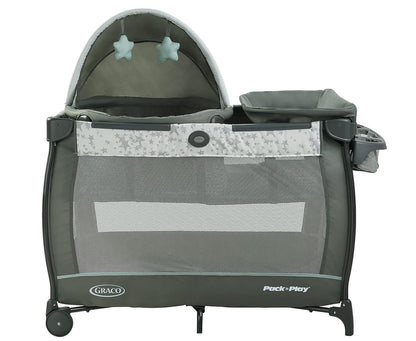 Graco Pack 'n Play Close2Baby Bassinet Playard Features Portable Bassinet Diaper Changer and More Derby
