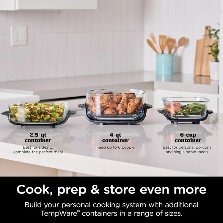 Ninja Crispi 4-in-1 Portable Glass Air Fryer Cooking System