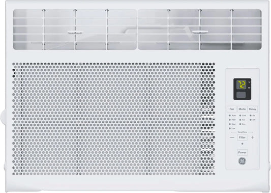GE Window Air Conditioner Unit, 5,000 BTU for Small Rooms up to 150 sq ft.