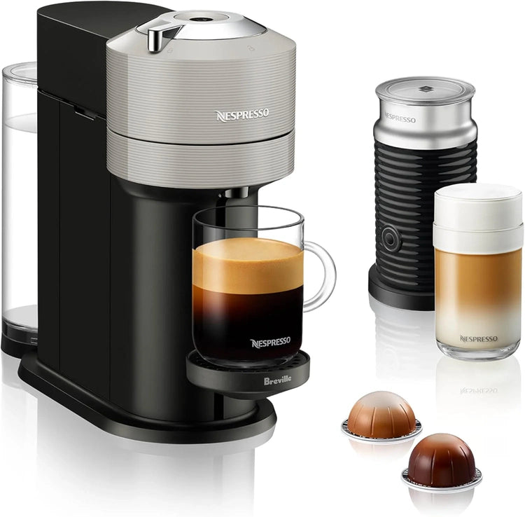 Nespresso Vertuo Next Coffee and Espresso Maker by Breville, with Aeroccino Milk Frother