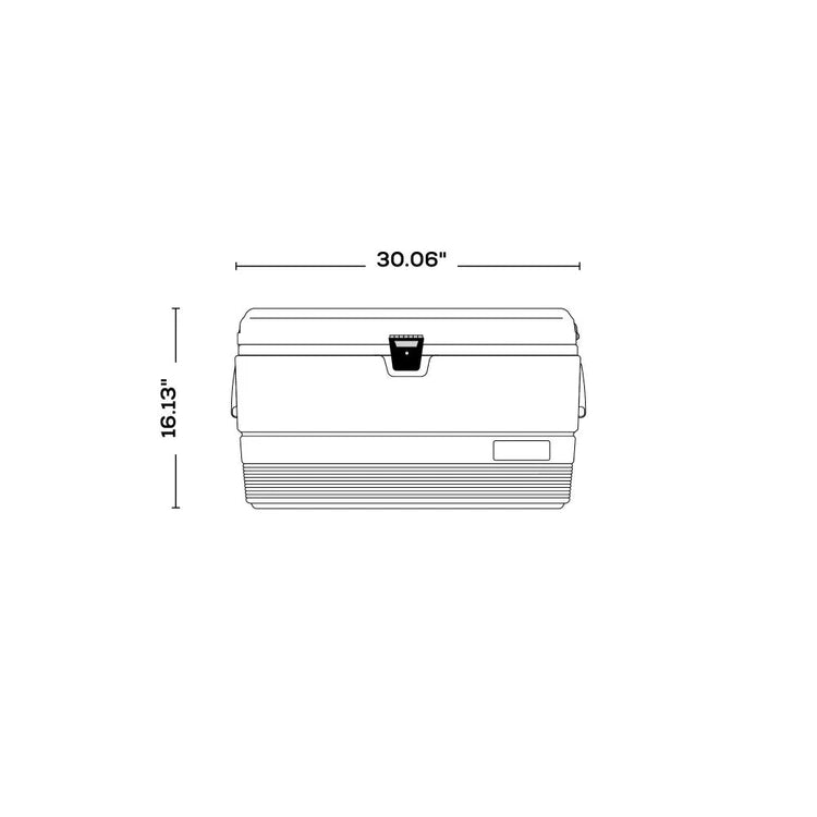 Ultra Hard Cooler: 72qt White, Your Ultimate Marine Companion