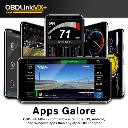 OBDLink Bluetooth Scanner for iPhone Android and Windows