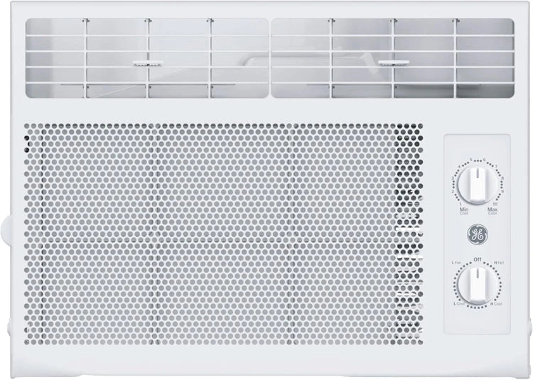 GE Window Air Conditioner Unit, 5,000 BTU for Small Rooms up to 150 sq ft.