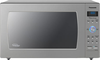 Panasonic NN-SN966S 2.2 Cu. Ft. 1250W Stainless Steel Microwave Oven with Inverter & Genius Sensor, Countertop/Built-In