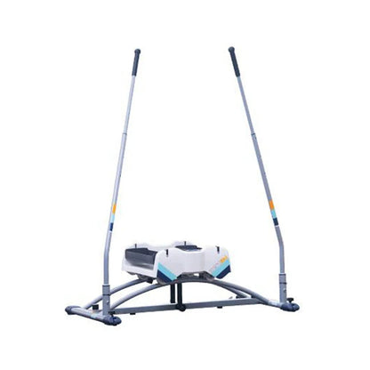 Aeroski 2.0 Ski Fitness Workout Machine with Recoil Spring Resistance Gray