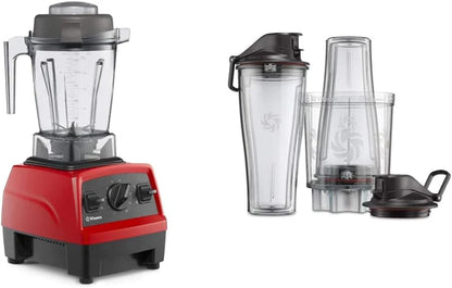 Vitamix Explorian E310 Blender, Professional-GradeKitchen Blender for Smoothies, Soups, Juices and More, 10-Speed, Stainless Steel Blades, Self-Cleaning Kitchen Appliance, 48 Oz Container, Black