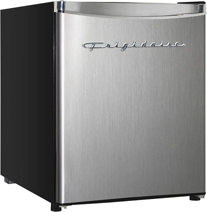 Frigidaire Upright Freezer, 6.5 cu. ft., Deep Freeze, Vinyl Coated Metal with Wire Shelving, Compact for Kitchen, RV, Dorm, Cabin, and Trailer, Platinum Design Series, Silver - 21D x 23W x 56H