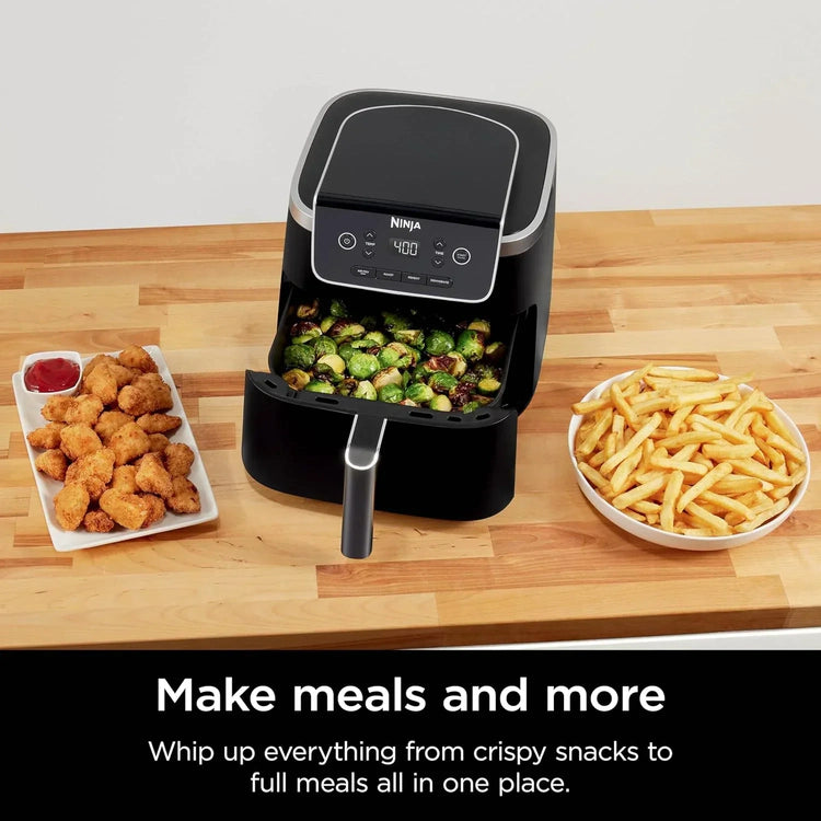 Ninja Air Fryer Pro 5-quart 4-in-1 air fryer that air fries bakes reheats and dehydrates