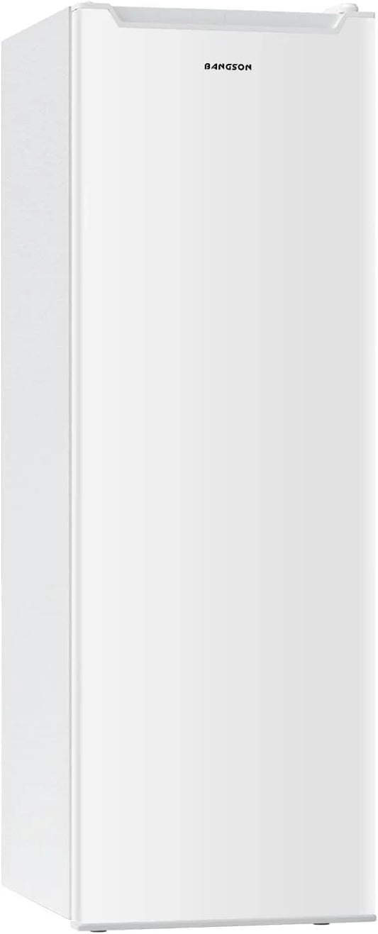 BANGSON Upright Freezer 7.0 Cu.ft Stand Up Freezer Convertible Upright Freezer/Refrigerator