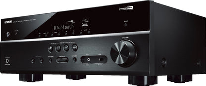 2025 Yamaha – 5.1-Channel 4K Home Theater Speaker System with Powered Subwoofer and Bluetooth Streaming – Black