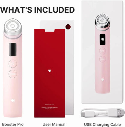 medicube Booster Pro | 6-in-1 Real Glass Glow Beauty Massager | for Clear, Radiant