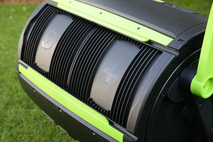 65-Gallon Compost Tumbler And Cart Combo
