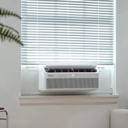 Hisense 8,000 BTU Smart Inverter Window Air Conditioner Easy Install Bracket