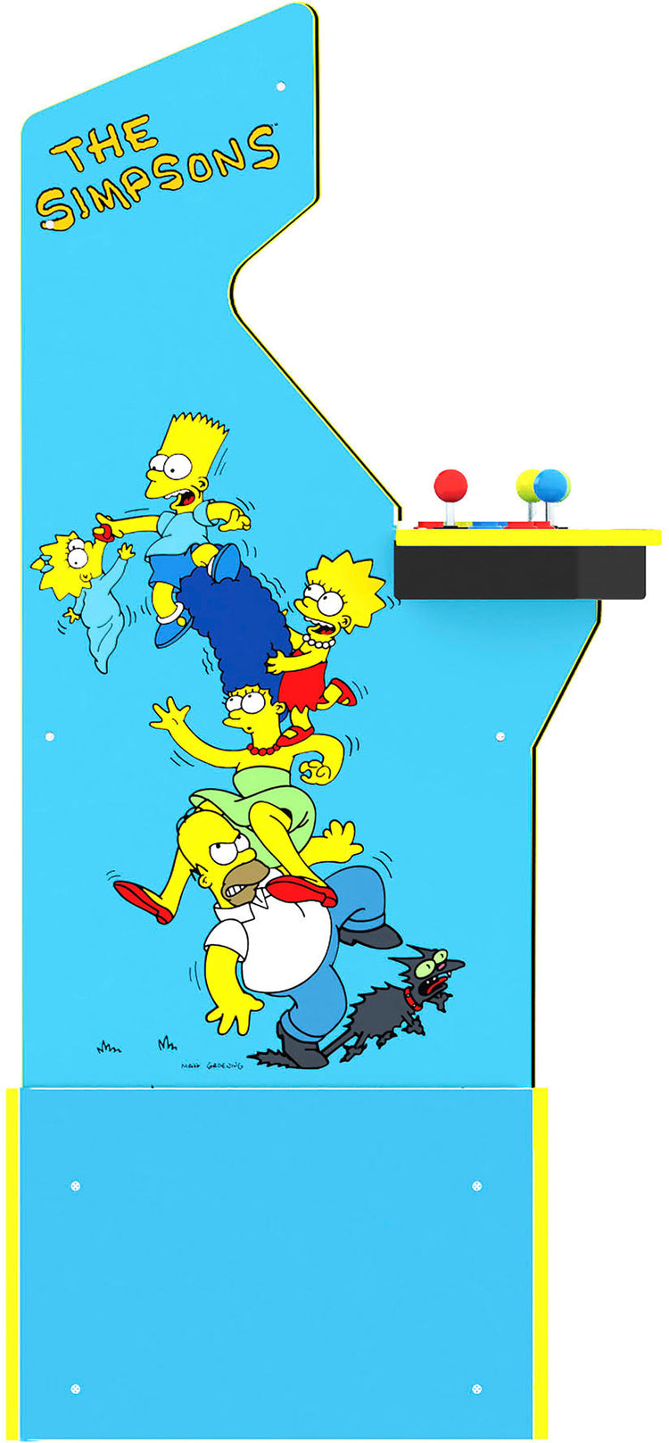 Arcade1Up &ndash; The Simpsons 30th Edition Arcade with Stool and Tin &ndash; Multi