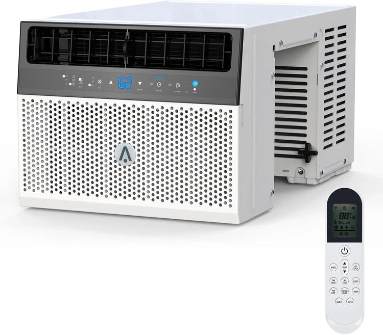 8000 BTU Window Air Conditioner with WiFi, Window AC Unit 110-115V Cools Up to 350 Sq. Ft