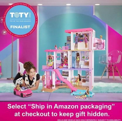 Barbie DreamHouse Playset with 10 Play Areas 75+ Furniture & Accessories Lights & Sounds