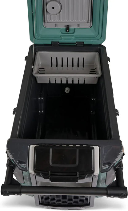70Qt Wheeled Cooler Insulated Hard Shell Ice Chest