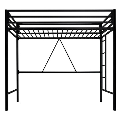 SHA CERLIN Junior Loft Bed Twin Size Heavy Duty Twin Bed Frame