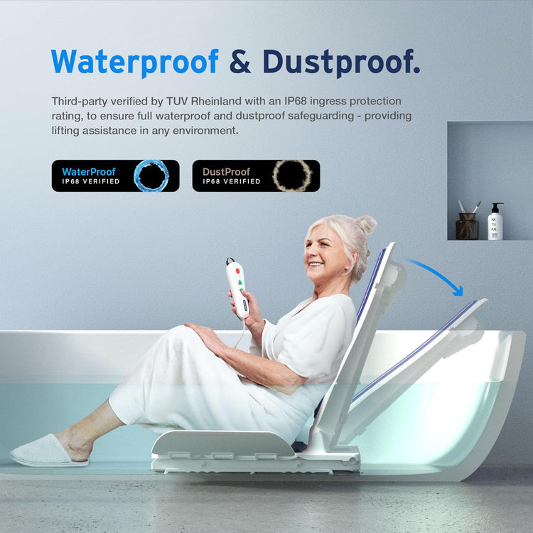 AYDMED 2-in-1 Electric Lift Chair, 308lbs Capacity, Waterproof