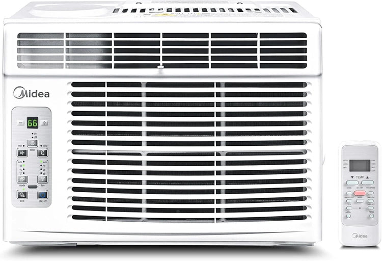 Midea 6,000 BTU Window Air Conditioner, 3-in-1 Cool/Fan/Dehumidifier Window AC Unit