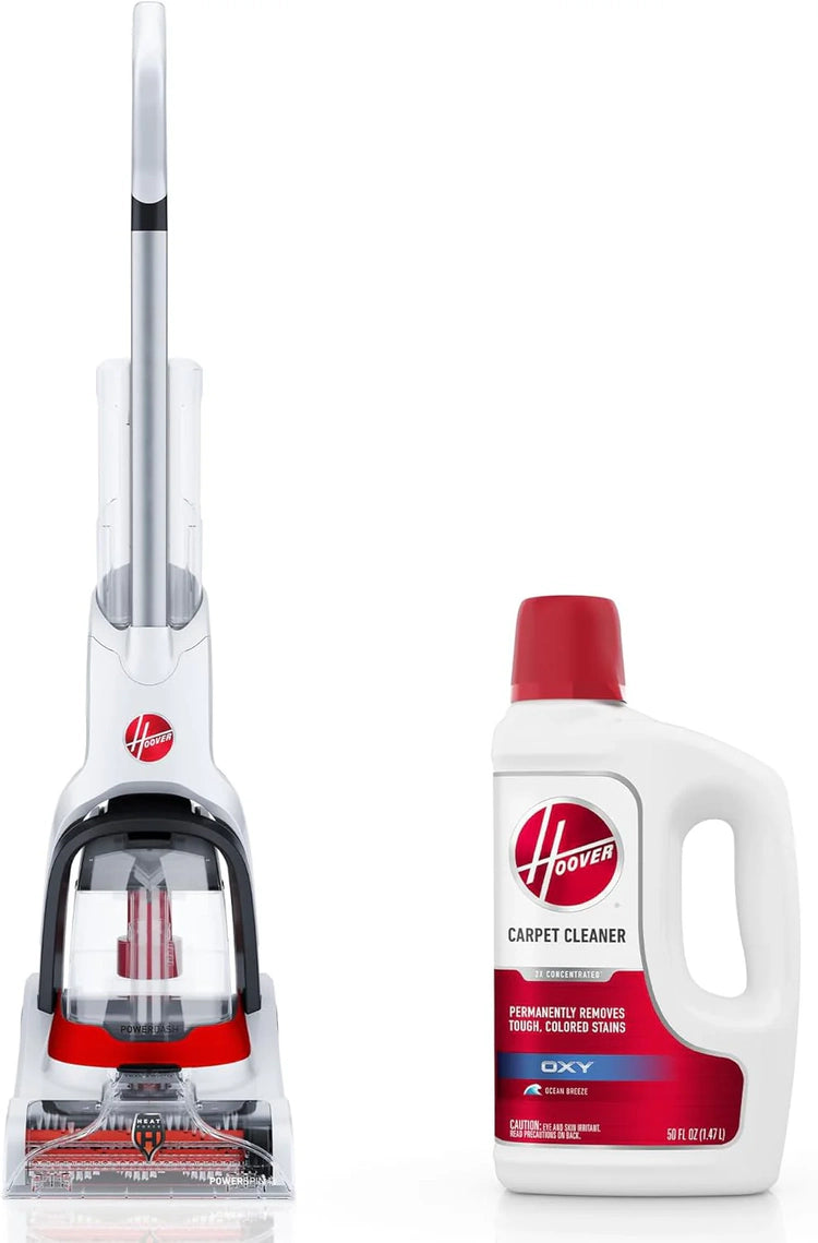 Hoover PowerDash Pet+ Compact Carpet Cleaner Machine, Lightweight Carpet Shampooer